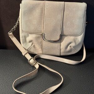 Nine West Elegant Cream Shoulder Bag
